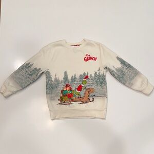 The Grinch Kids Cream Sweatshirt